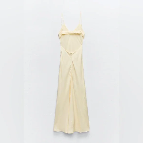 Zara Satin Slip Dress XS - Picture 8 of 11